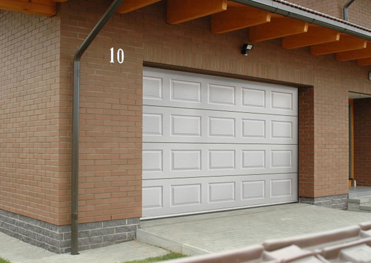 Секционные гаражные ворота - тип панелей филенка